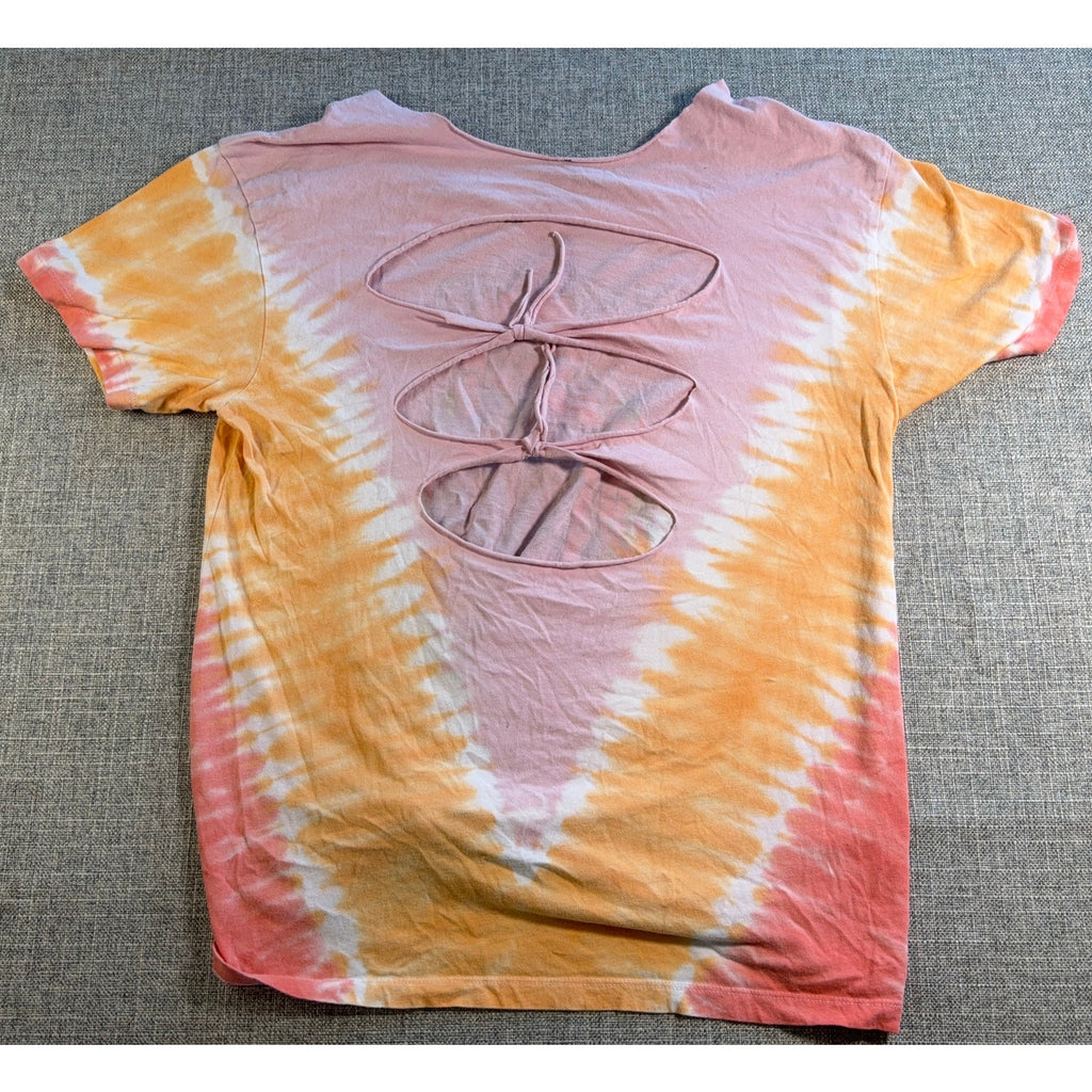 2 Grateful Dead Women’s Graphic Tee Bundle Tie Dye Stealie Skull Tops L XL