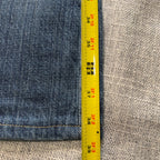 Seven7 Premium Jeans Womens 31 Tall Bootcut Y2K 37.5 Inseam Embroidered