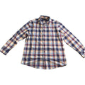 Mizzen+Main Shirt Mens Large Classic Fit Plaid Performance Button Up Stretch LS