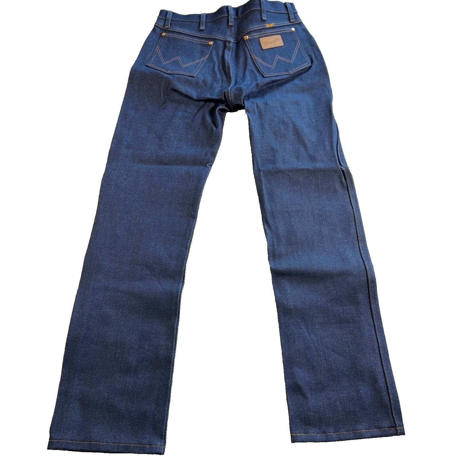 Wrangler 13MWZ Jeans Mens 32x34 Cowboy Cut Original Fit Dark Wash Western Denim