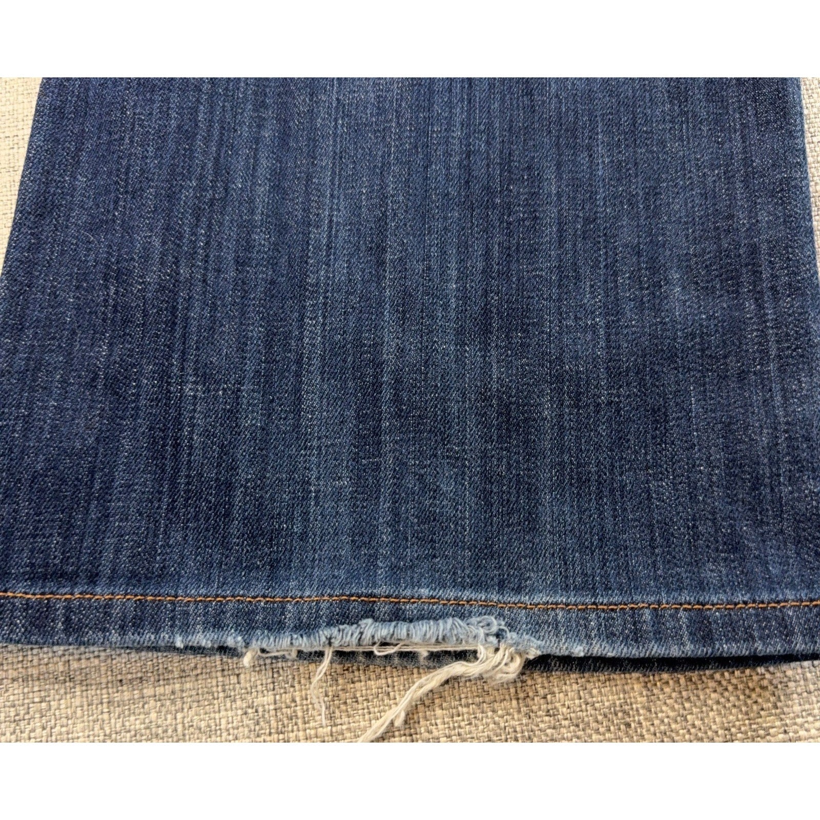 AG Adriano Goldschmied Protege Jeans Men 38x34 Straight Leg USA Distressed