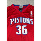 NWT Reebok Rasheed Wallace Detroit Pistons #36 Jersey Mens XL NBA Y2K
