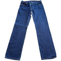 Levi’s 501 Jeans Mens 33x34 Tag 33x31 Actual Blue Button Fly 100% Cotton Denim