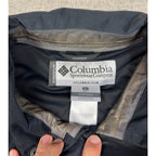 Columbia Titanium Omni-Tech Vest Men L Black Yellow Zip Waterproof Interchange