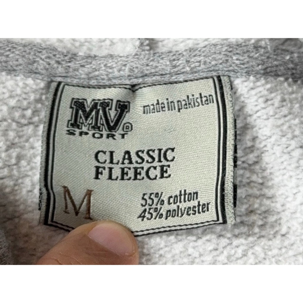 Alabama Crimson Tide Hoodie Mens Medium Gray Full Zip MV Sport College NCAA