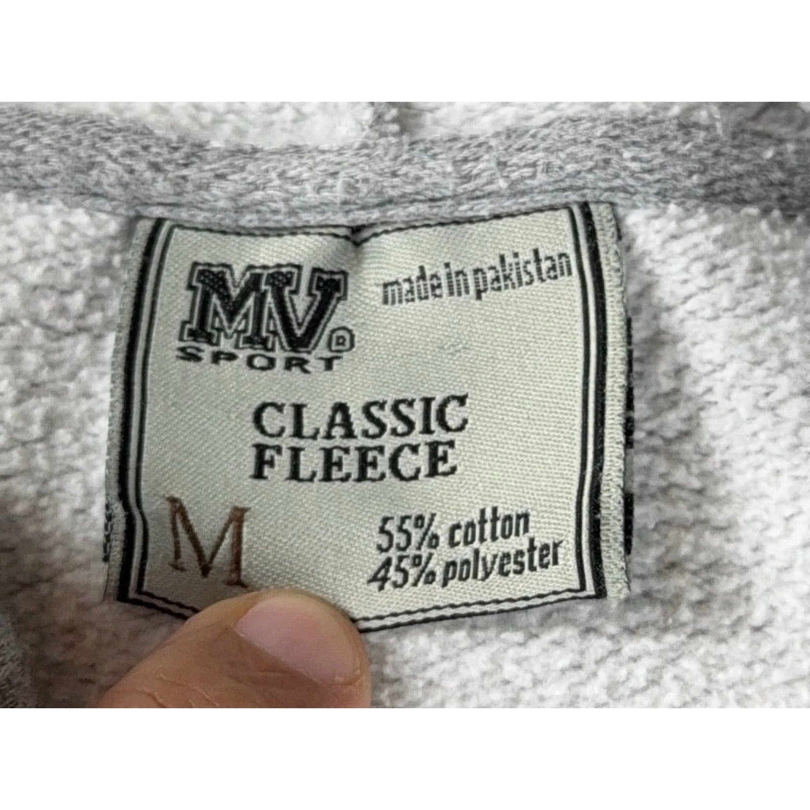 Alabama Crimson Tide Hoodie Mens Medium Gray Full Zip MV Sport College NCAA