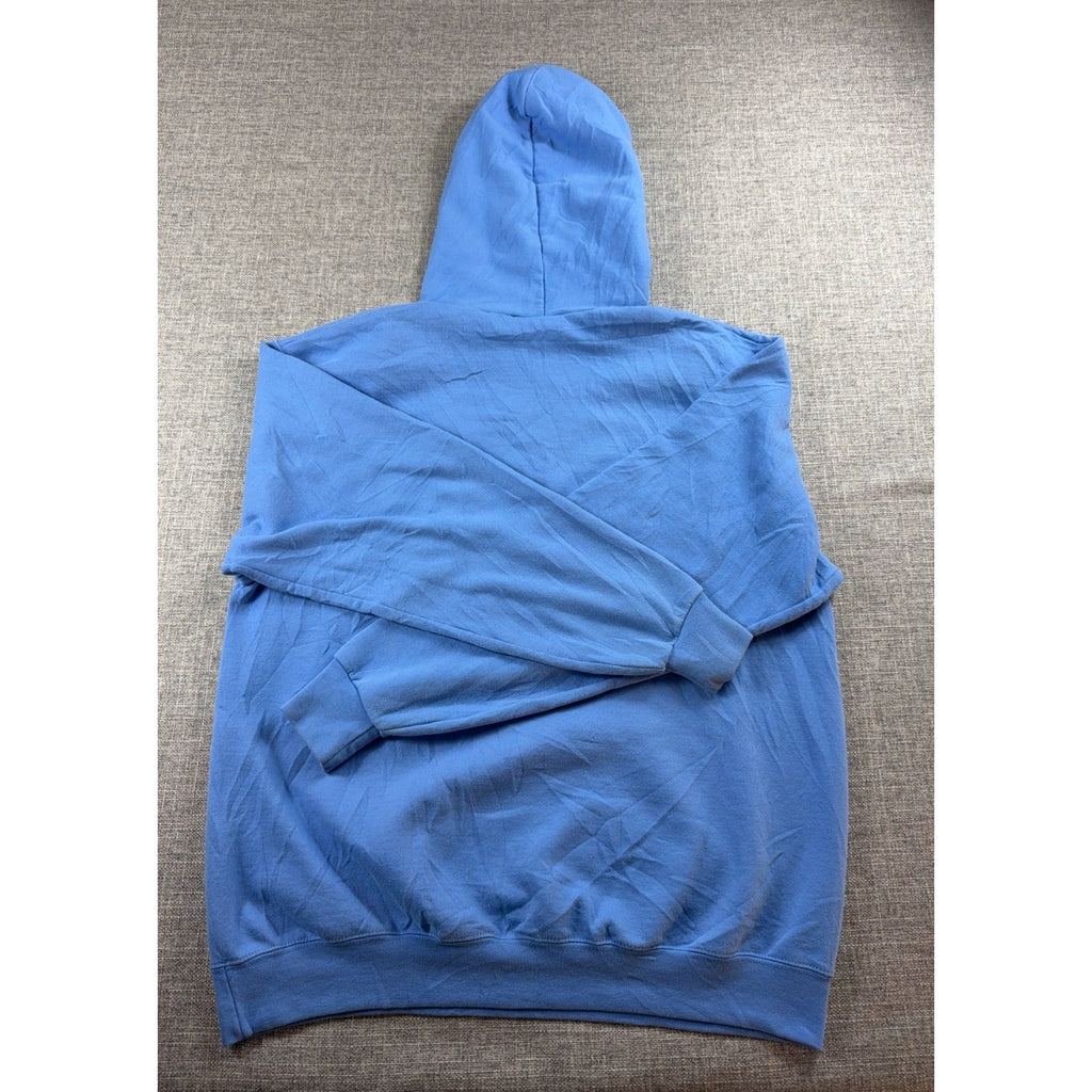 Champion UNC Tar Heels Hoodie Mens Large Carolina Blue Pullover NCAA College
