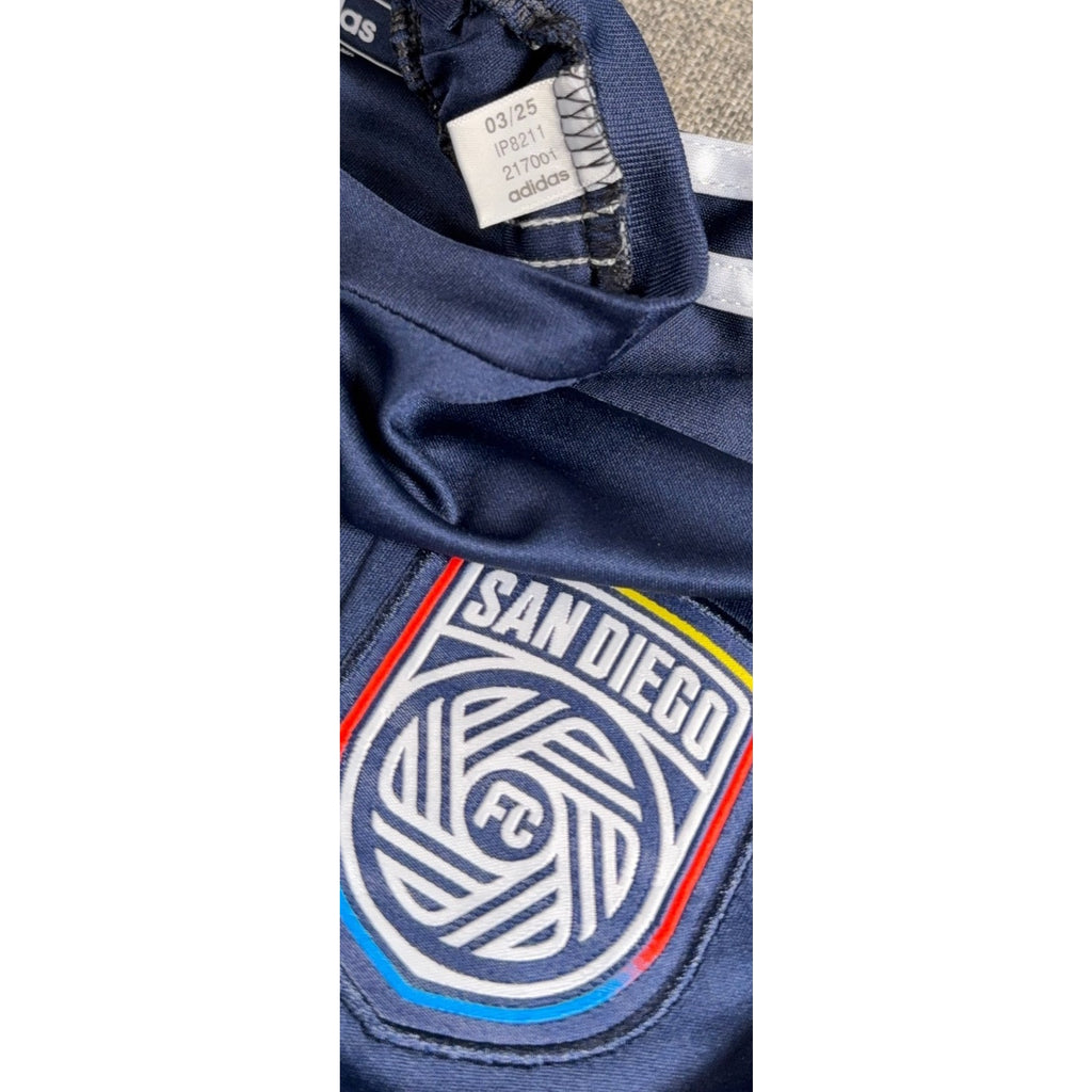 Adidas San Diego FC Chucky Lozano 11 Jersey Men L 2025 MLS Navy NWOT