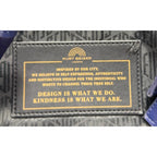 Kurt Geiger London Navy Recycled Square Shopper Tote Quilted Eagle Bag