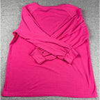Christian Faith Way Maker Miracle Worker Pink Long Sleeve Shirt Women