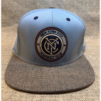 Adidas NYCFC Snapback Hat 2014 Pre Inaugural MLS New York City FC Blue