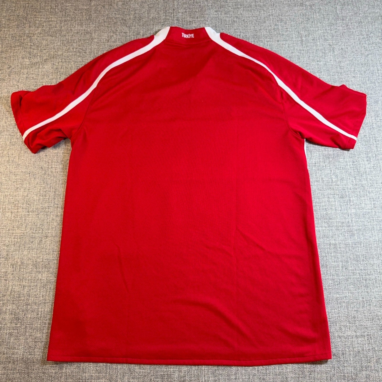 Nike Turkey Türkiye 2008 Soccer Jersey Men’s Medium Red National Team NikeFIT