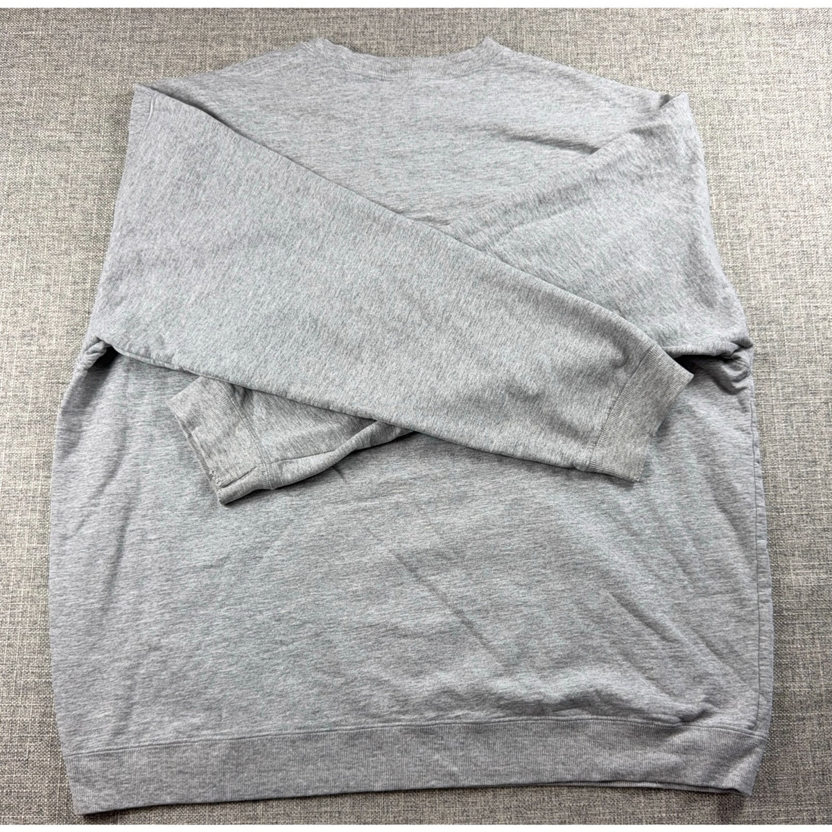 Vintage Old Navy Trademark Sweatshirt Mens XL Gray Crewneck Spellout Distressed