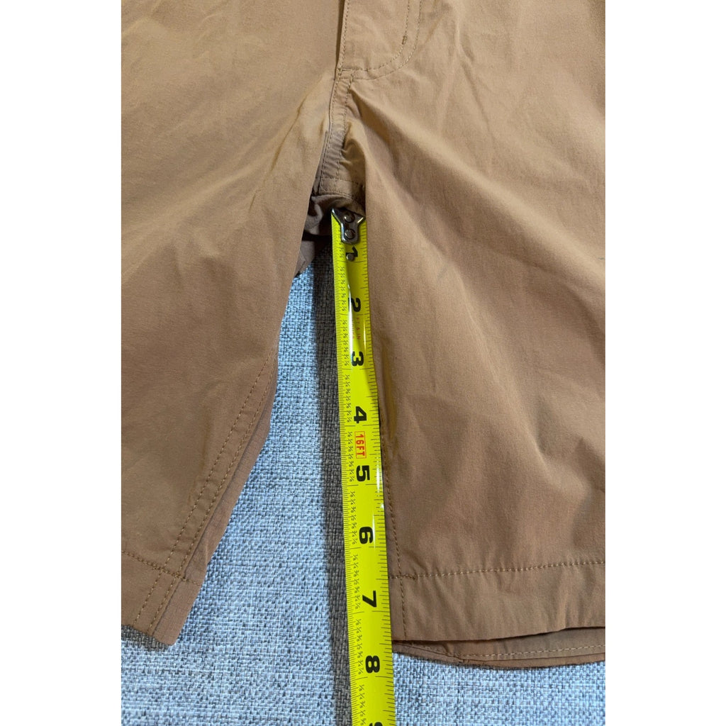 Carhartt Force Shorts Mens 33 Brown Relaxed Fit Stretch Nylon Hiking Work