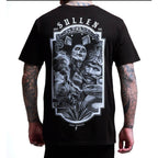 Sullen Rosales Premium T Shirt Mens 2XL Black Day of Dead Train NWT