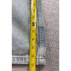 Missguided Women 25 Light Wash High Rise Wide Leg Jeans NWT Panel Detail