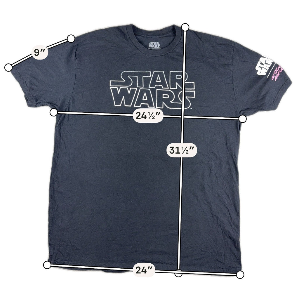 Star Wars Artist Series Darth Vader T Shirt 2XL Fifth Sun Black Pink Graphic Tee