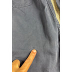 Lucky Brand Mens M Blue Utility Work Shirt 100% Cotton Long Sleeve Button Up