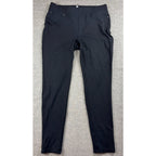 Seven7 Womens Large Black Pull On Ponte Skinny Pants Stretch 31x26.5
