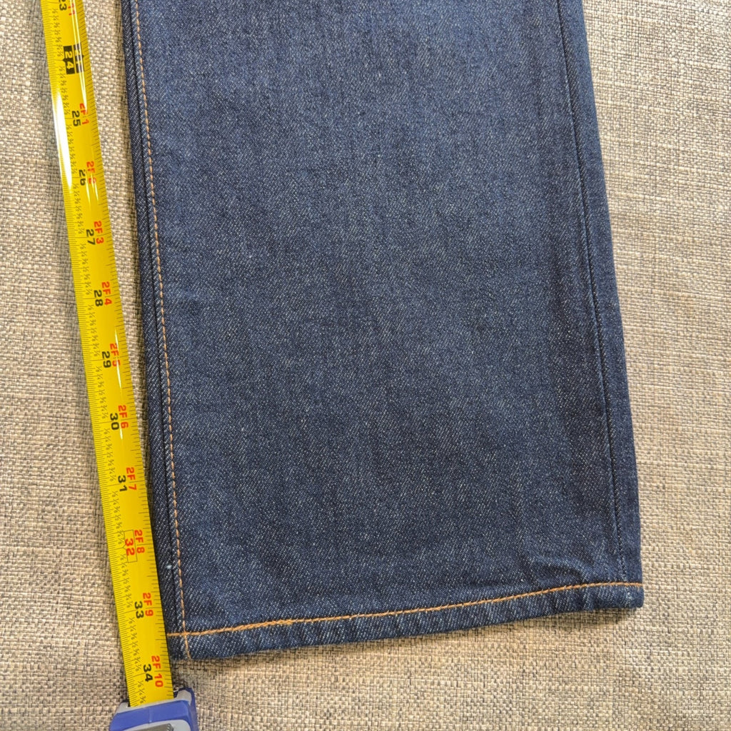 Levi’s 501 Original Fit Stretch Jeans Mens 33x34 NWT Dark Wash Button Fly Straig