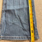 Harley Davidson Womens Jeans 34x31 Bootcut Blue Denim Genuine MotorClothes Biker