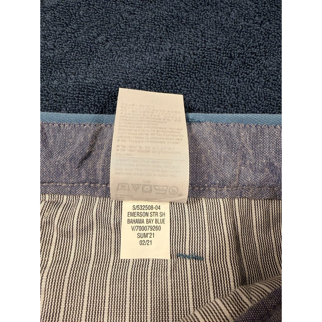 Banana Republic Emerson Shorts Men’s 38 Lot of 2 Blue & Windowpane Casual Golf