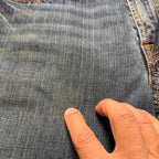 Seven7 Premium Jeans Womens 31 Tall Bootcut Y2K 37.5 Inseam Embroidered