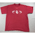 Nike Oklahoma Sooners OU Football T Shirt Mens XL Red Big 12 College NCAA