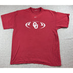 Nike Oklahoma Sooners OU Football T Shirt Mens XL Red Big 12 College NCAA