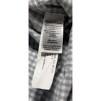 Vineyard Vines Classic Fit Tucker Shirt Mens Medium Gray Gingham Cotton Stretch
