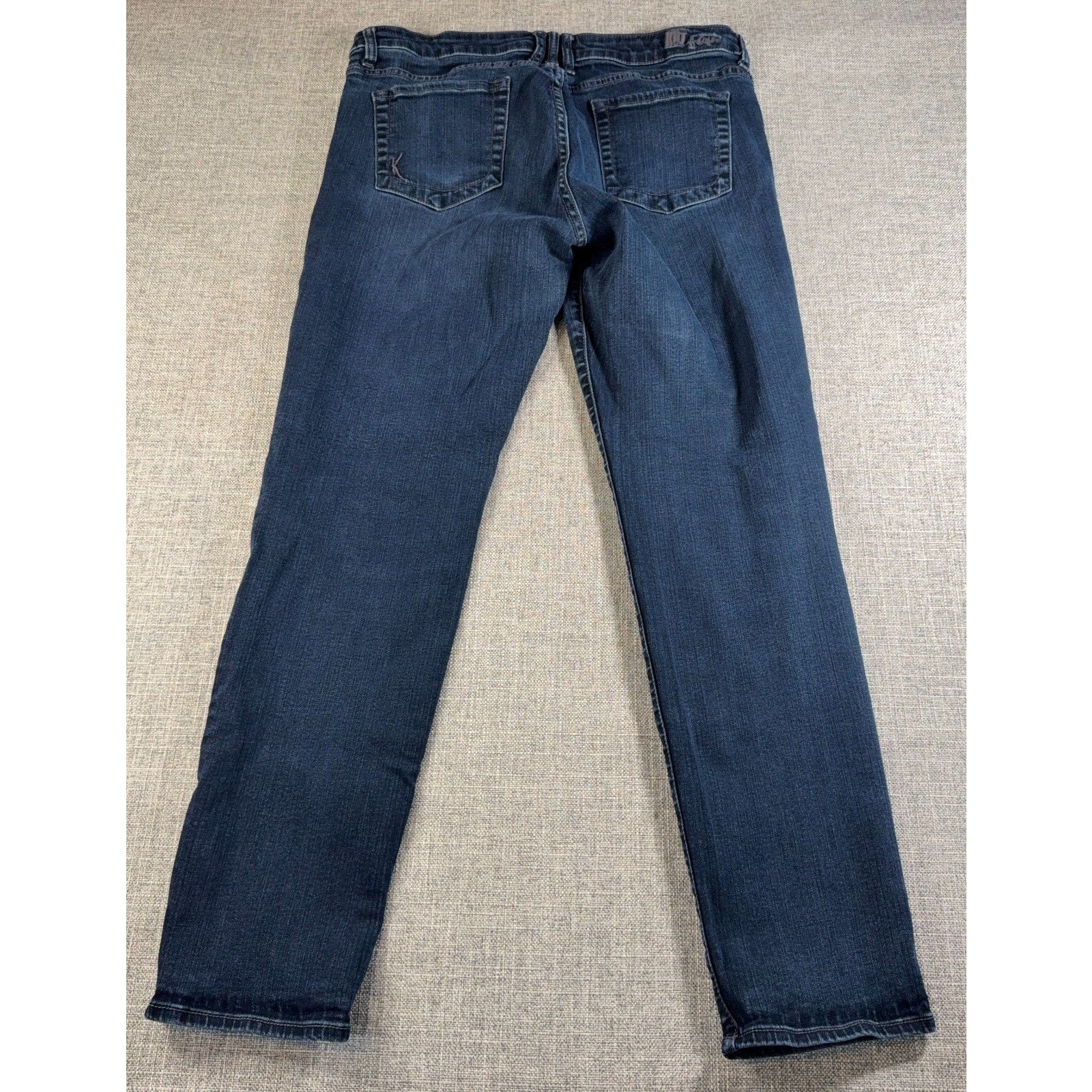 KUT From The Kloth Womens 14 Baby Bootcut Jeans Dark Wash Stretch 33x29