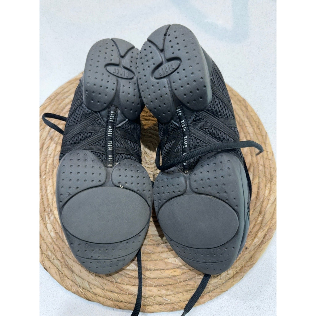 Bloch S0524L Black Split Sole Dance Sneakers Womens 7.5 Jazz Hip Hop