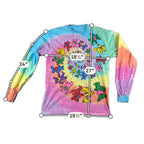 Liquid Blue Grateful Dead Spiral Bears long sleeve tie-dye shirt in men’s size M