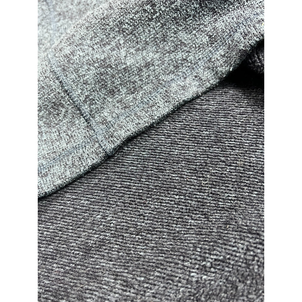 Woolrich Men’s M Blue Sweater Fleece Quarter Zip Pullover Chest Pocket