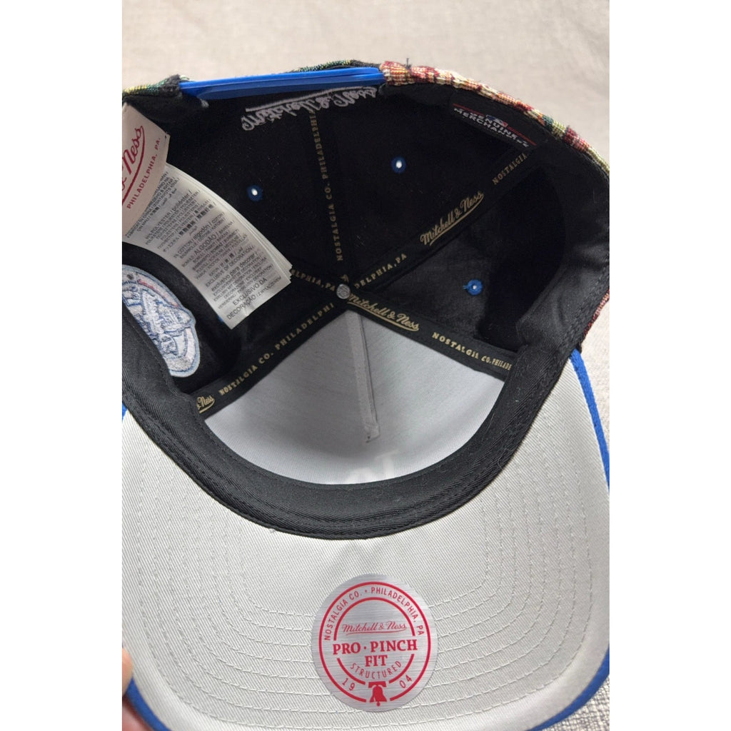 Mitchell & Ness LA Dodgers Floral Tapestry Snapback Hat 60th Patch