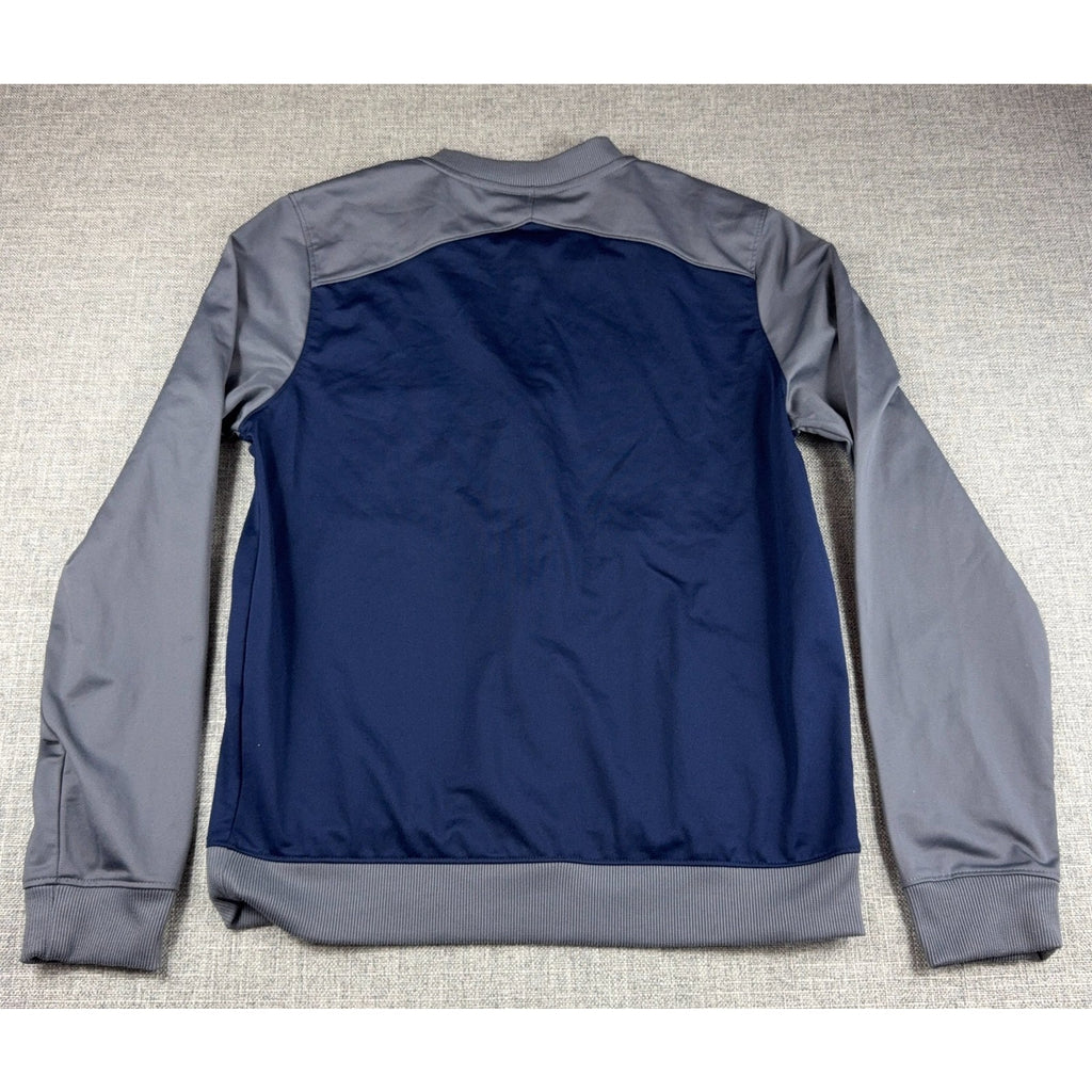 Under Armour Navy Midshipmen Jacket Men M US Naval Academy Full Zip Blue Gray