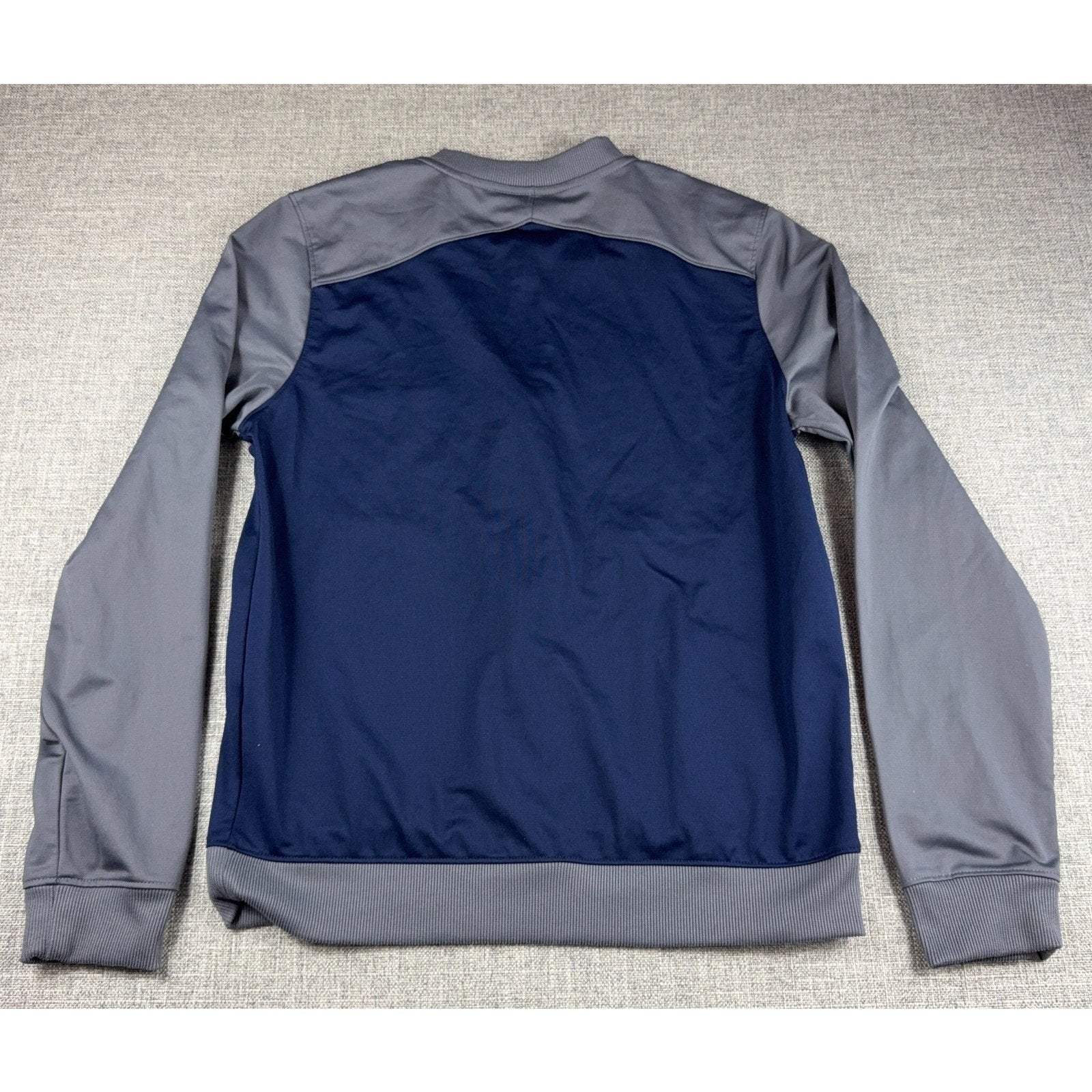 Under Armour Navy Midshipmen Jacket Men M US Naval Academy Full Zip Blue Gray
