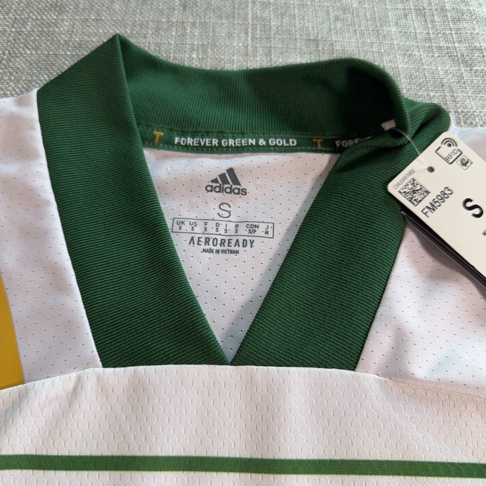 Portland Timbers Adidas Authentic Away Jersey Mens Small NWT MLS Soccer FM5983