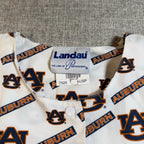 Auburn Tigers Landau Scrub Jacket Womens M Nurse Medical Warm Up Snap Front