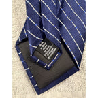 Vintage Silk Tie Lot J.Crew Croft & Barrow Blue Geometric Striped Mens Neckties