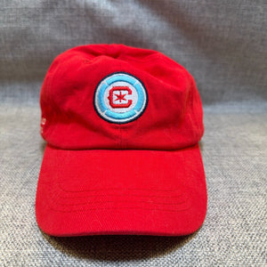 Chicago Fire FC Red Adjustable Strapback Hat MLS Soccer Dad Cap OSFA