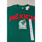 Mexico National Team Soccer T Shirt M NWT Green SNM El Tri Official Licensed FMF