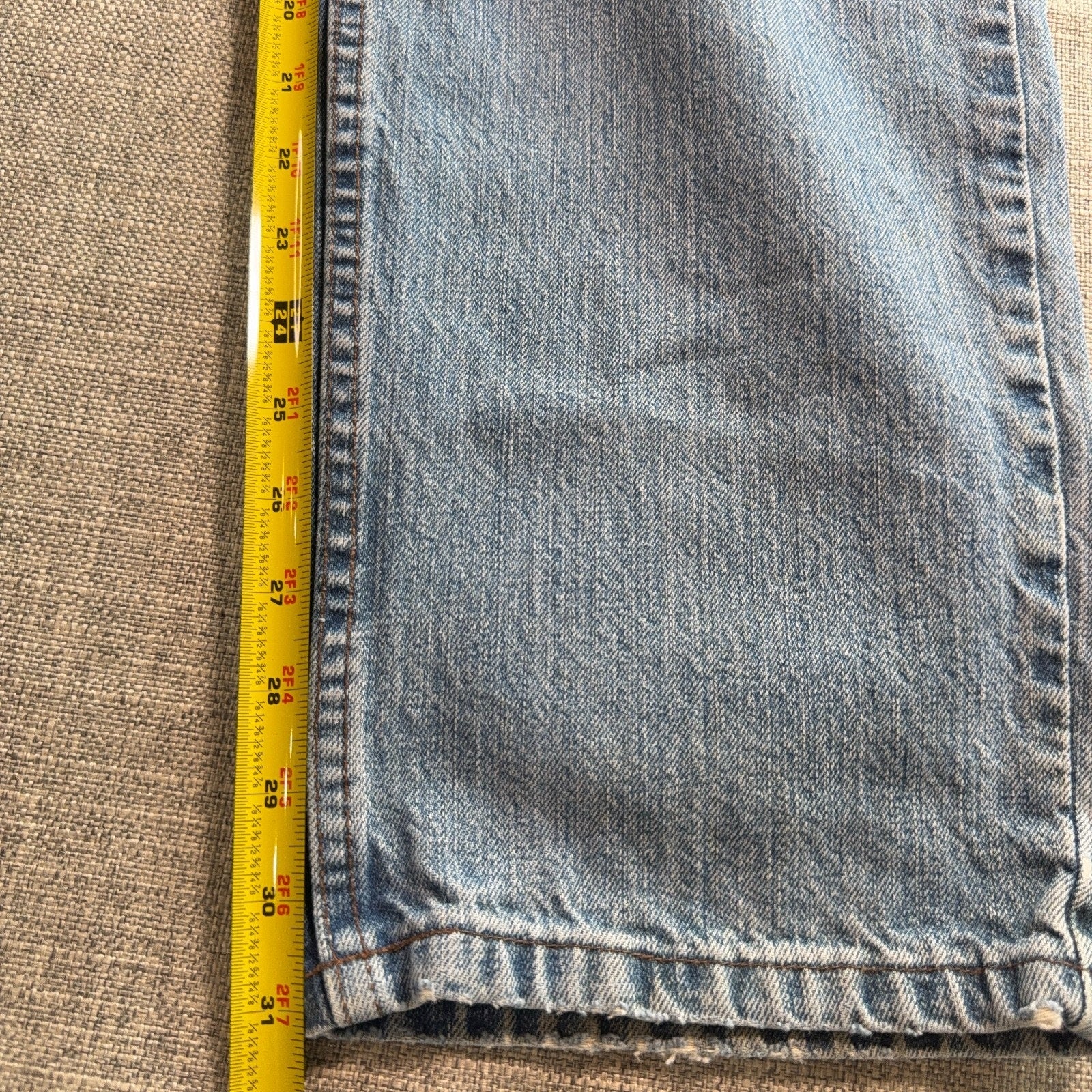 Harley-Davidson MotorClothes Jeans Womens 12 Light Wash Denim Biker Distressed