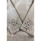 Jamie Sadock XL Y2K Utility Jacket Tan Techwear Convertible Sleeve Cargo Golf