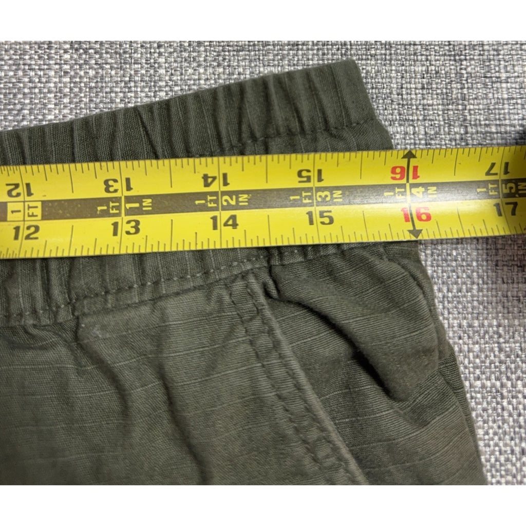 H&M Divided Cargo Jogger Pants Mens 30 Olive Green Ripstop Utility