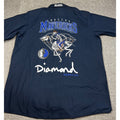 Diamond Supply x Modelo Dallas Mavericks NBA Button Shirt XL Skeleton