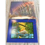Disney Store Jungle Book Commorative Lithograph Mowgli Baloo 1997 Print