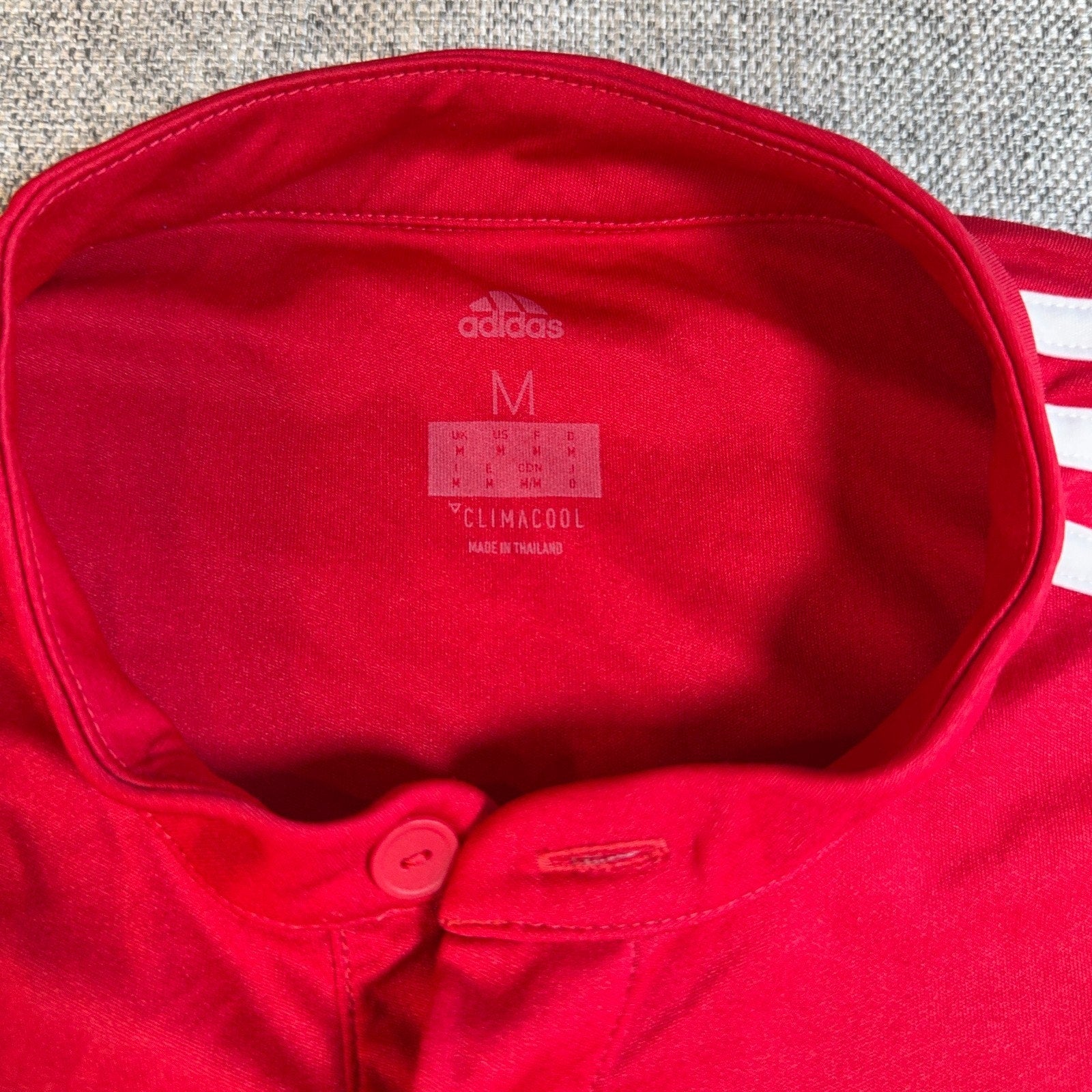 Adidas Manchester United 2017-18 Home Jersey Mens M Red Soccer Football