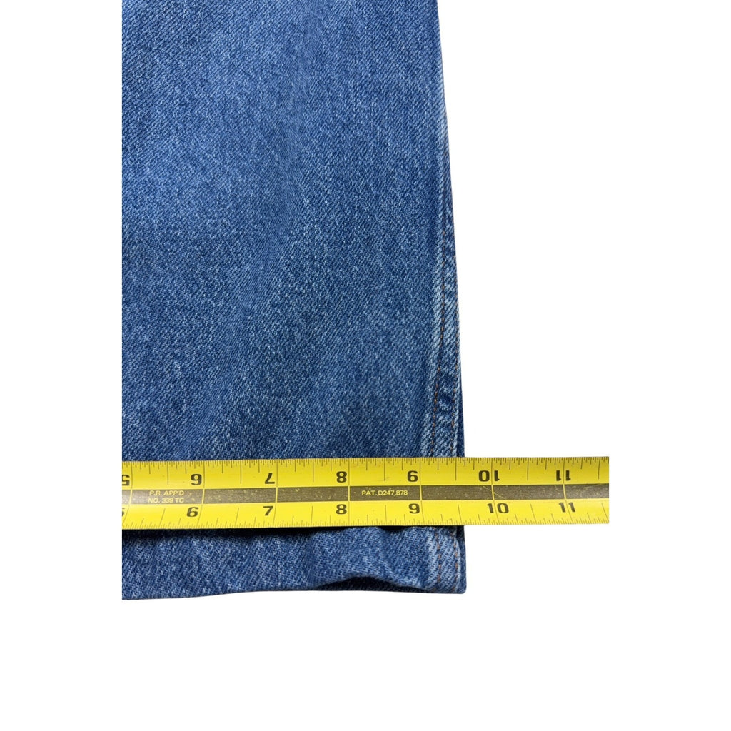Good American Jeans Womens 10/30 Wide Leg High Rise Medium Wash Blue Denim