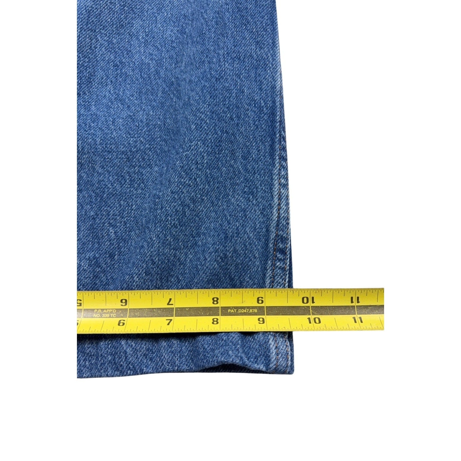 Good American Jeans Womens 10/30 Wide Leg High Rise Medium Wash Blue Denim